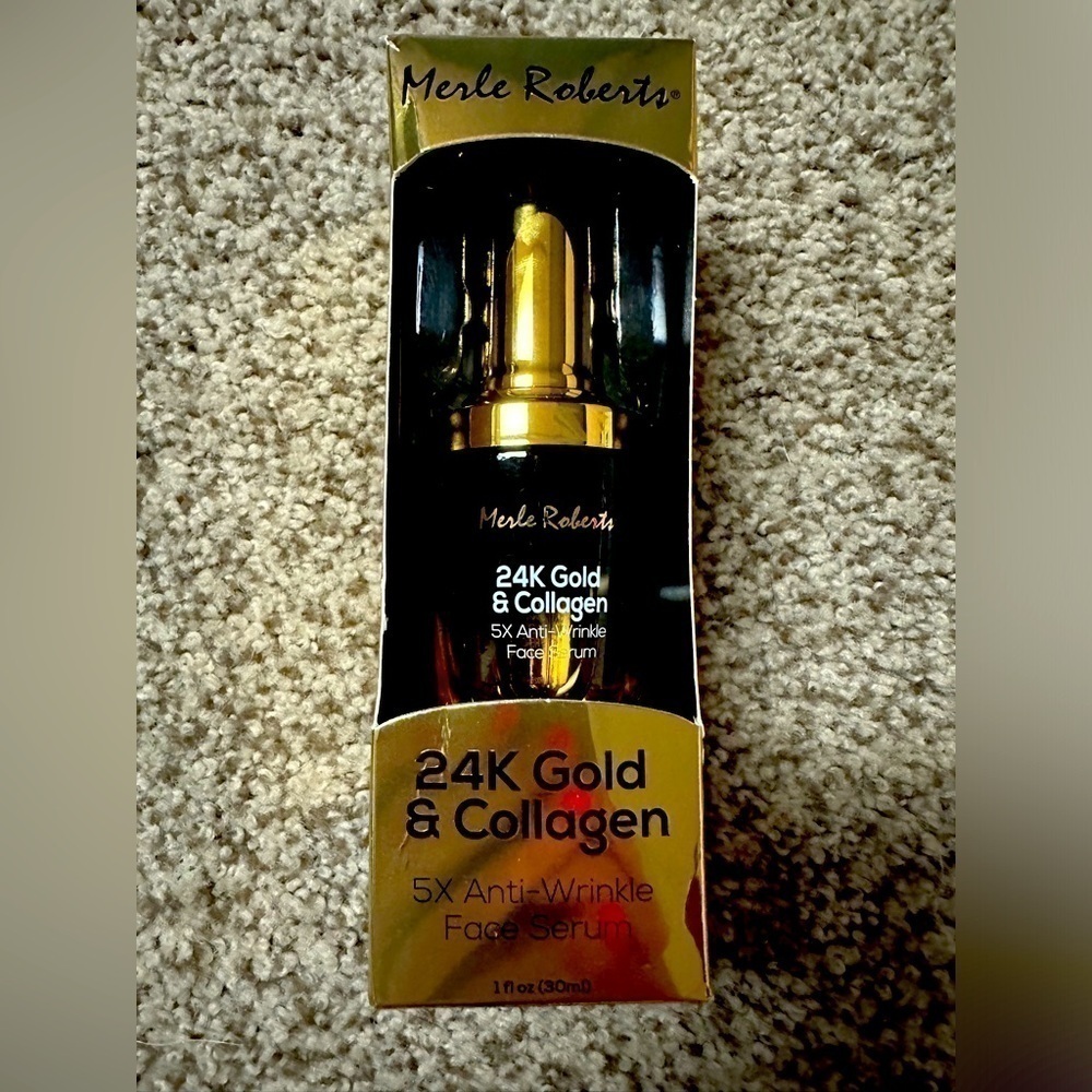 Merle Roberts 24k Gold & Collagen 5x Anti Wrinkle Serum